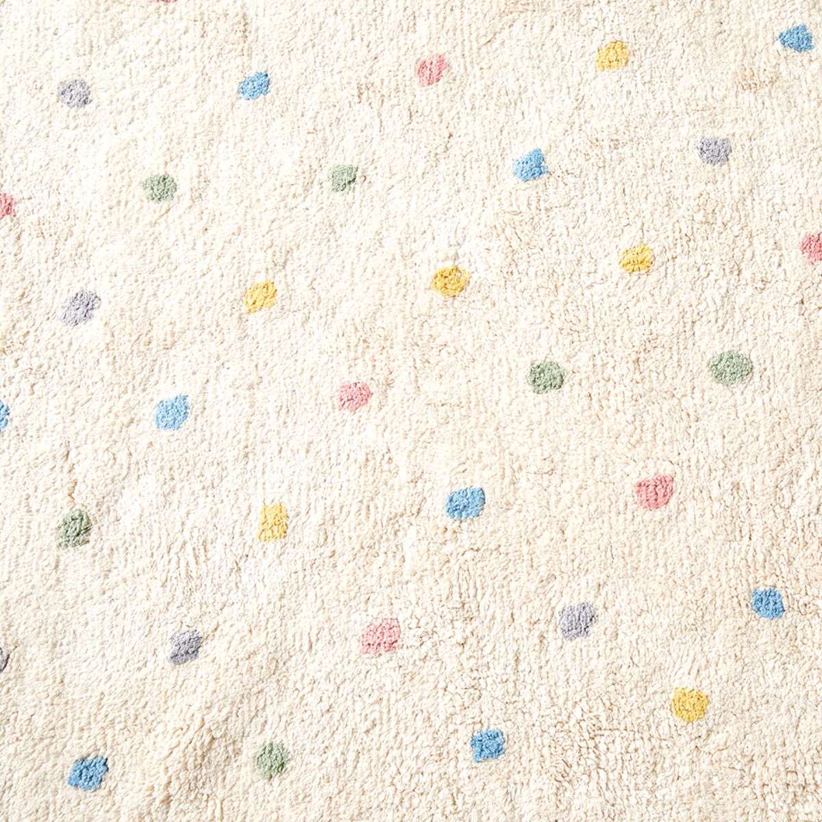 Addy Round Spot Rug - Multi