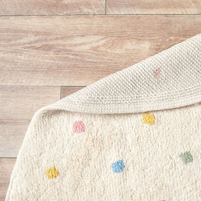 Addy Round Spot Rug - Multi