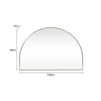 Anna Arch Mirror - Gold
