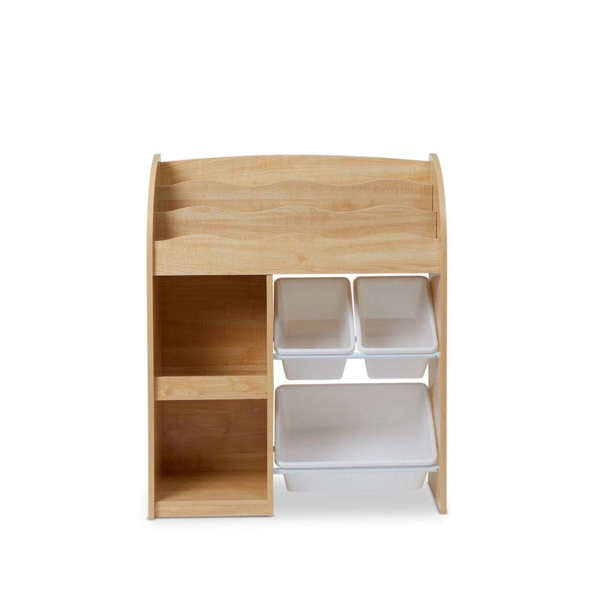 Theo Kids Bookshelf and Tub Organiser