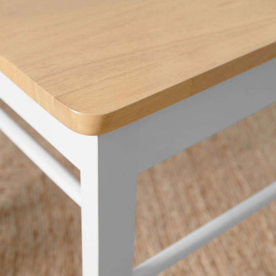 Hamptons Dining Chair - White/Natural