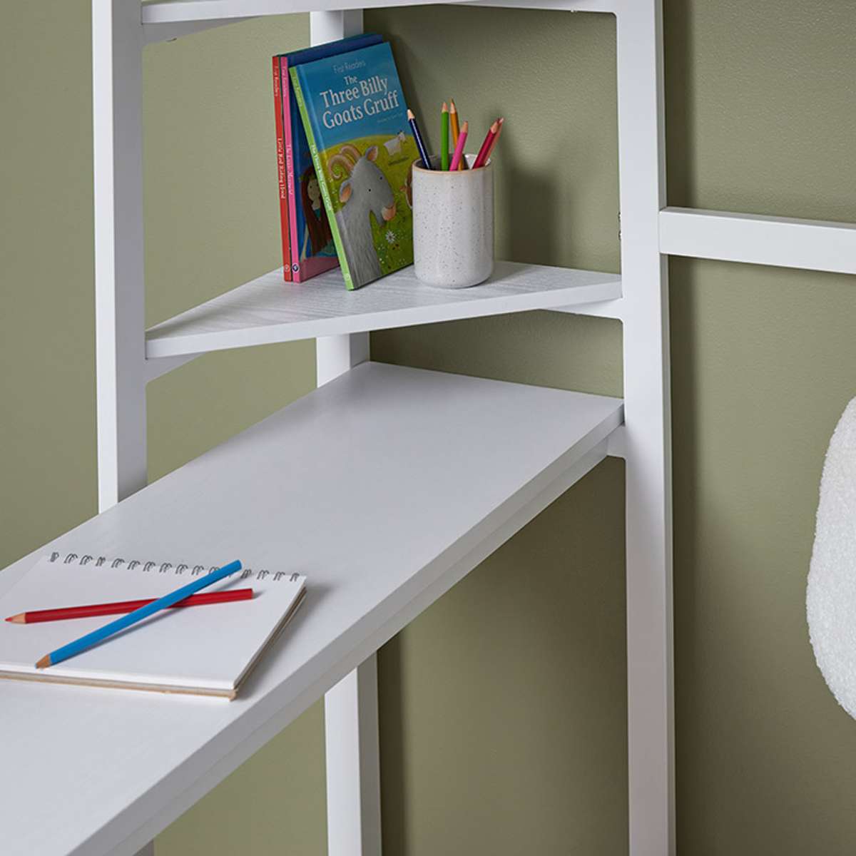 Lacie Metal Loft Bed with Desk