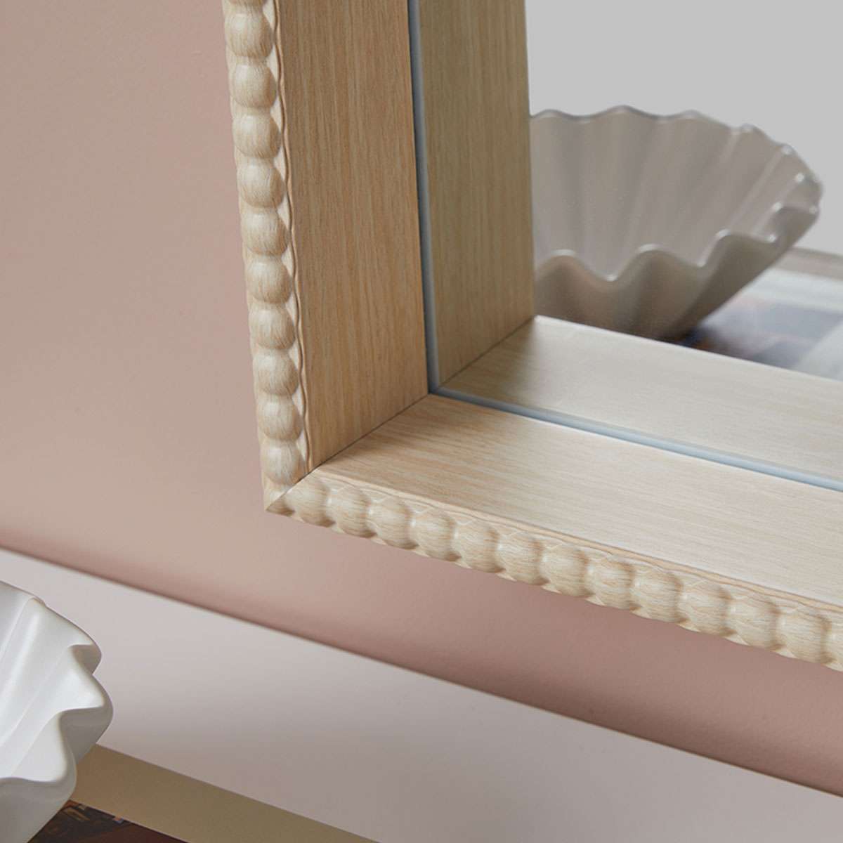 Bobbin Mirror - Rectangle - Natural