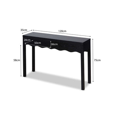 Malena Console Table - Black