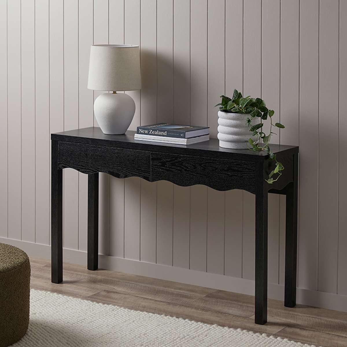 Malena Console Table - Black