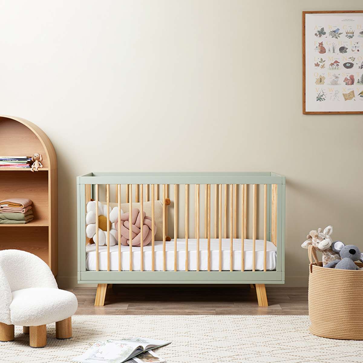 Aspen Sage Four Piece Nursery Set