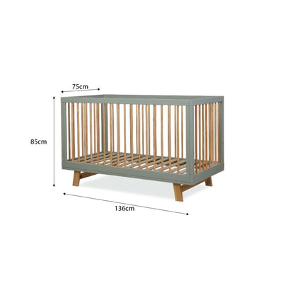 Aspen Sage/Natural 3-in-1 Cot Conversion Bundle