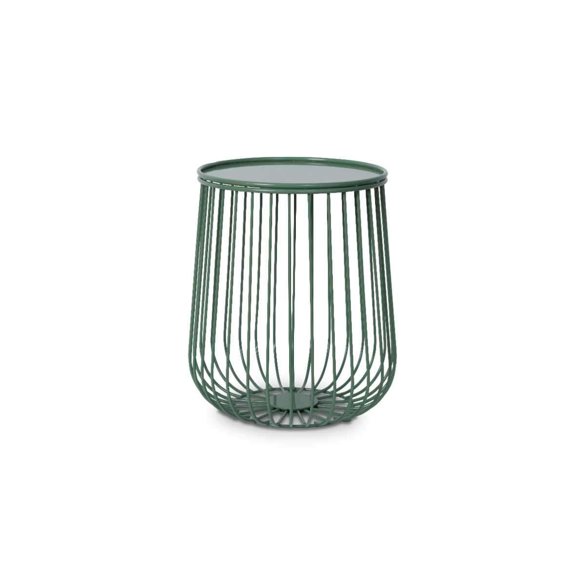 Hunter Outdoor Side Table - Forest Green