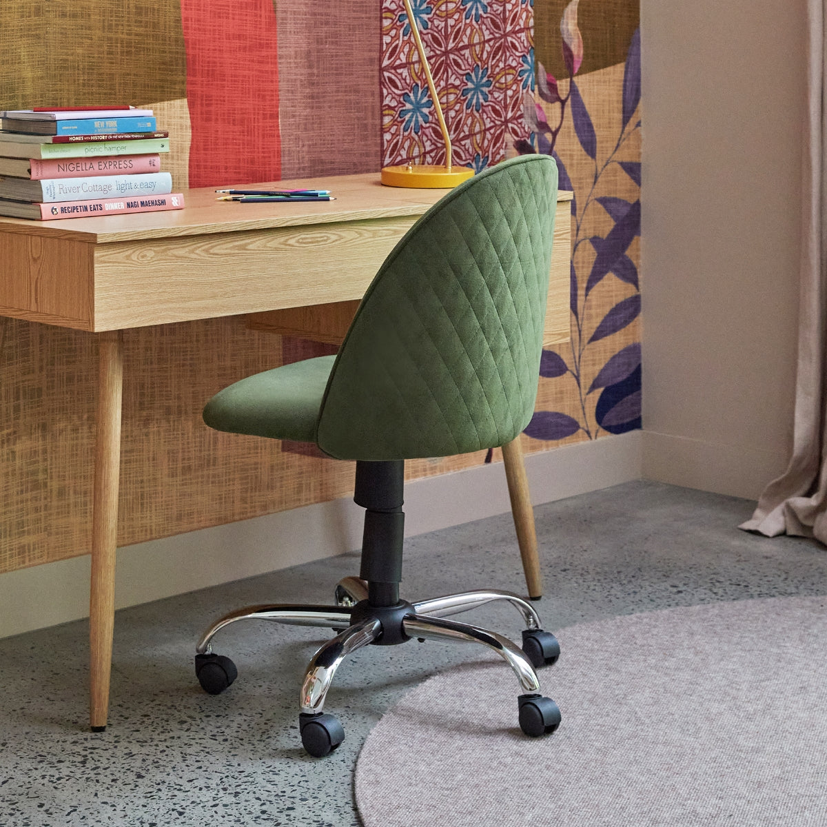 Nolan Office Chair - Olive Green