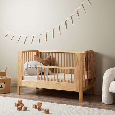 Fraser Coastal Cot Toddler Bed Half Frame - Natural