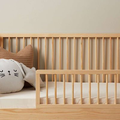 Fraser Coastal Cot Toddler Bed Half Frame - Natural