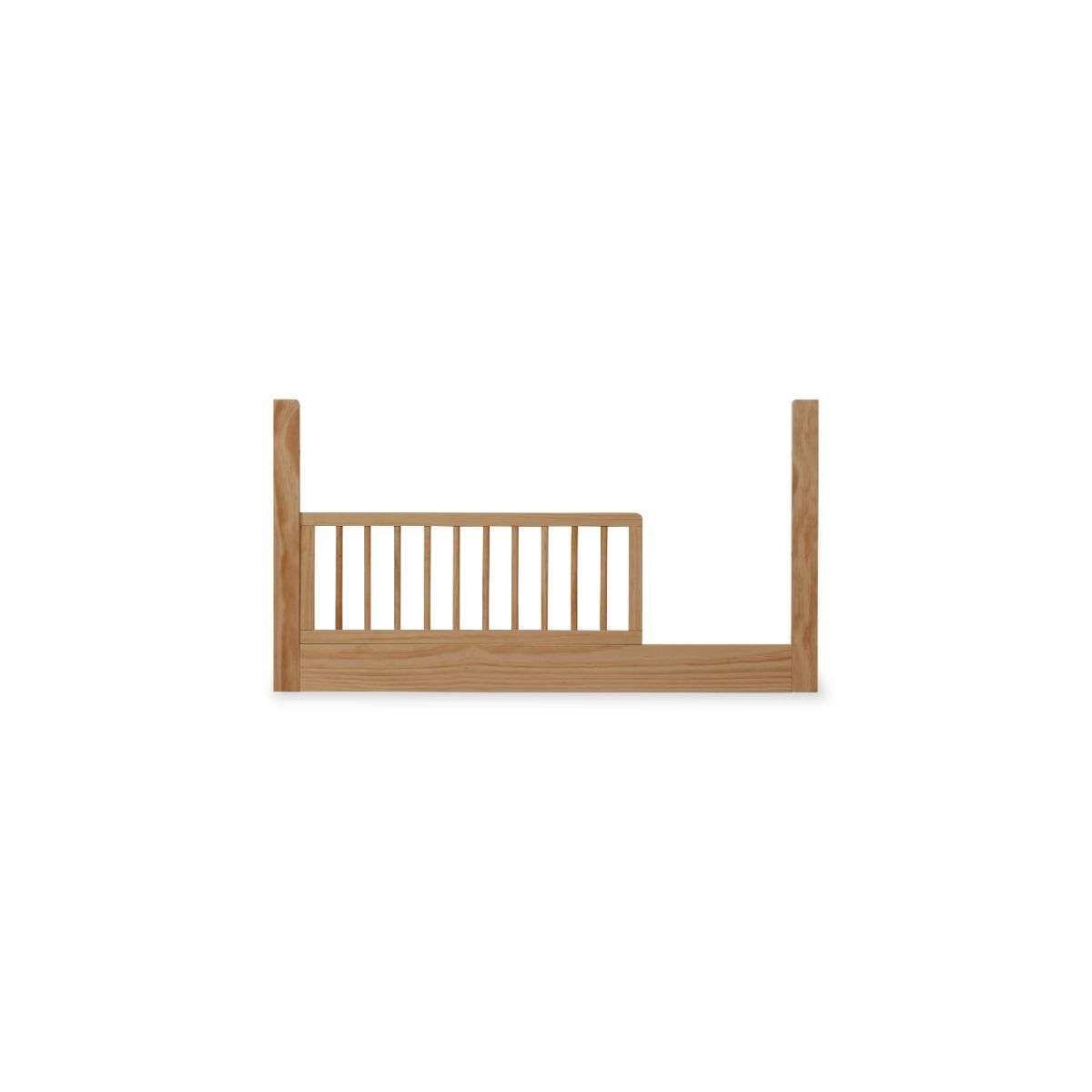 Fraser Coastal Cot Toddler Bed Half Frame - Natural