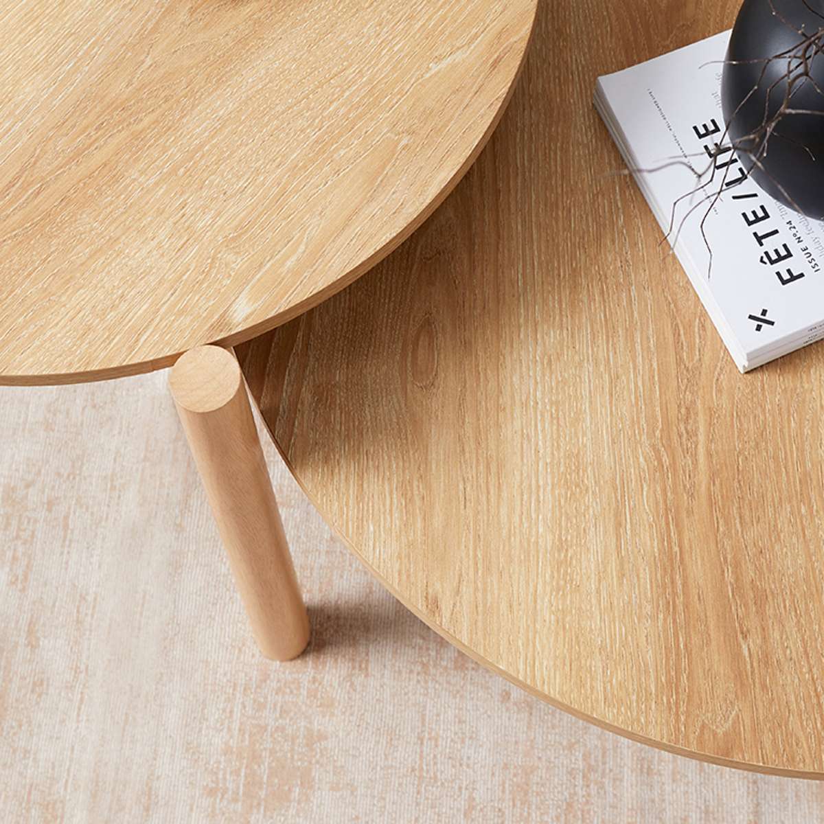 Blair Round Nesting Coffee Tables