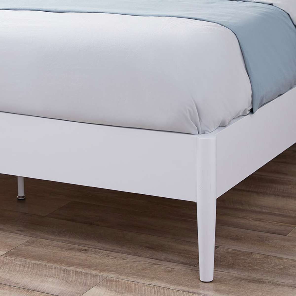Napier Queen Bed - White
