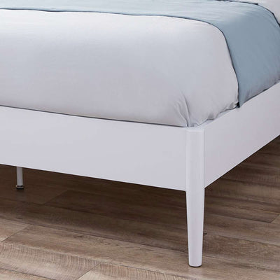 Napier Queen Bed - White