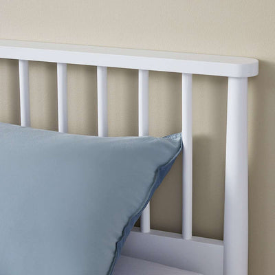 Napier Queen Bed - White