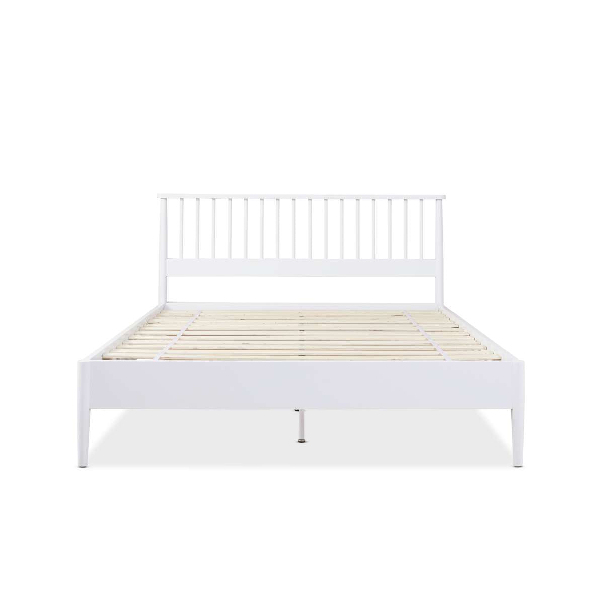 Napier Queen Bed - White