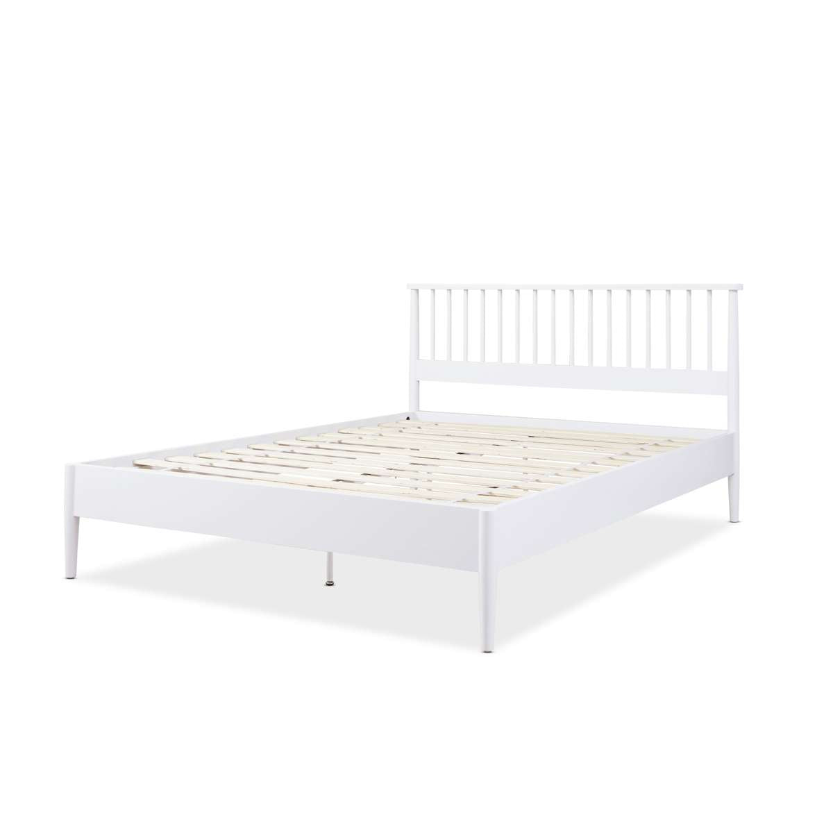 Napier Queen Bed - White