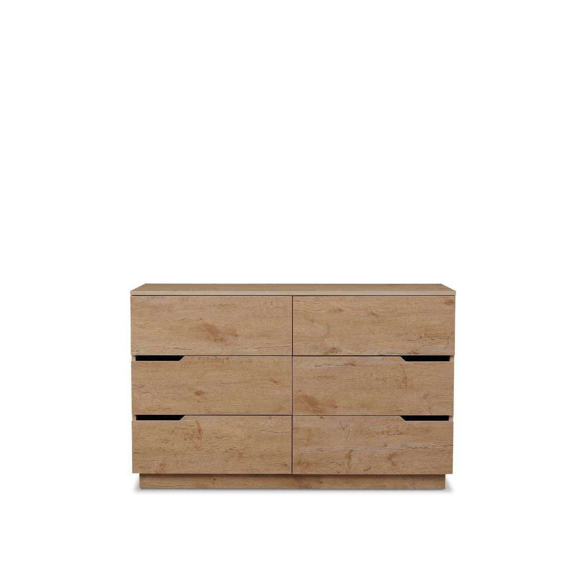 Zack Six Drawer - Natural