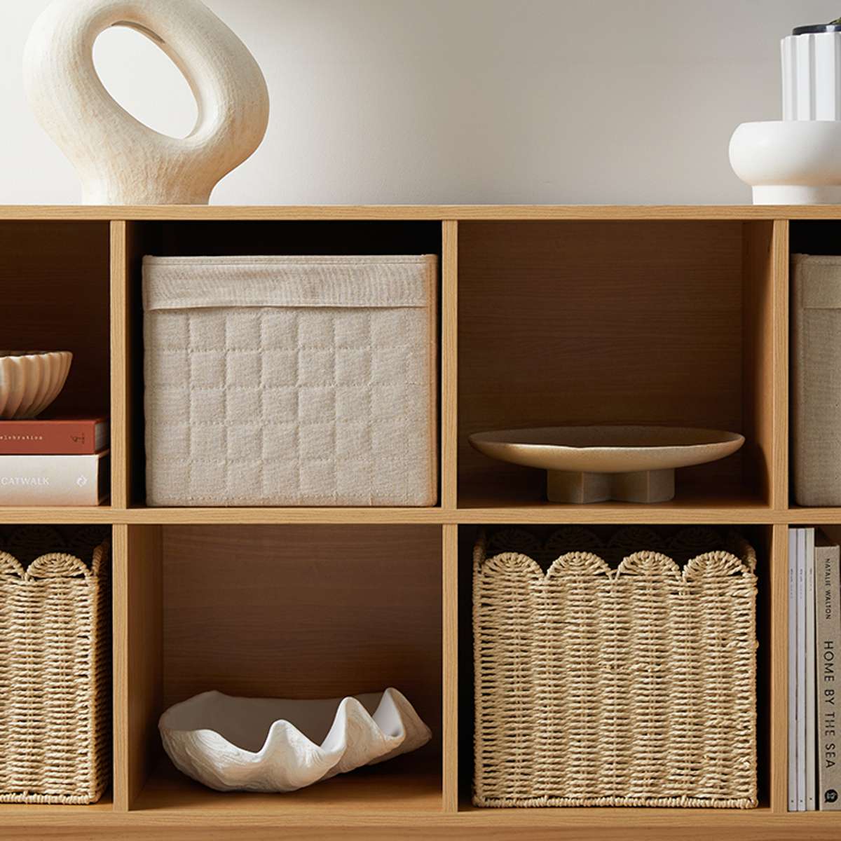 Watson 8 Cube Storage Unit - Natural