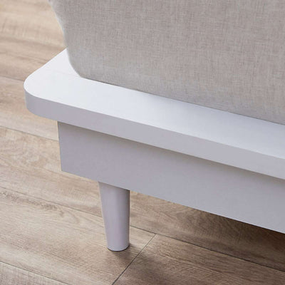 Carson Queen Bed - White