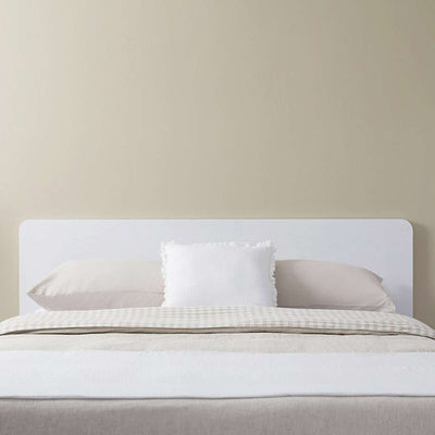 Carson Queen Bed - White