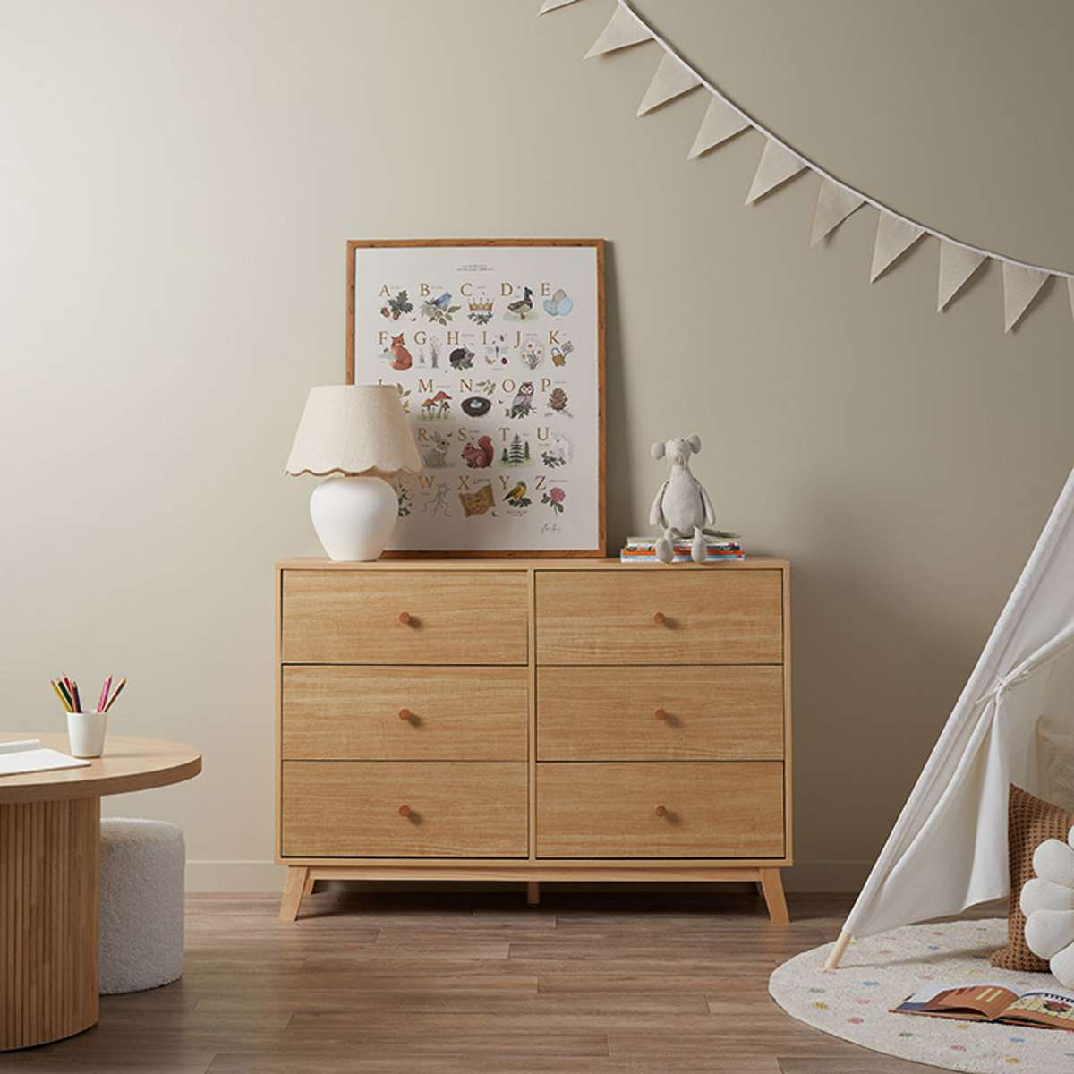 Aspen Six Piece Nursery Set