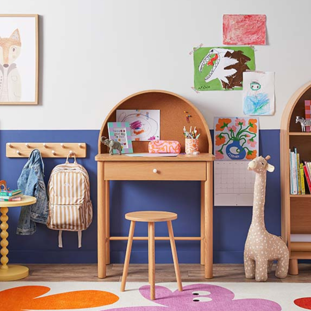 Archie Desk and Stool