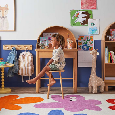Archie Desk and Stool