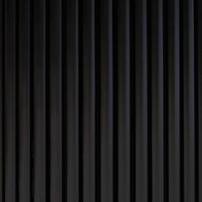 Eve Pebble Shaped Coffee Table - Black