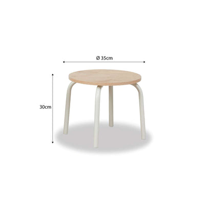 Mini Brixton Cream Two Seater Set