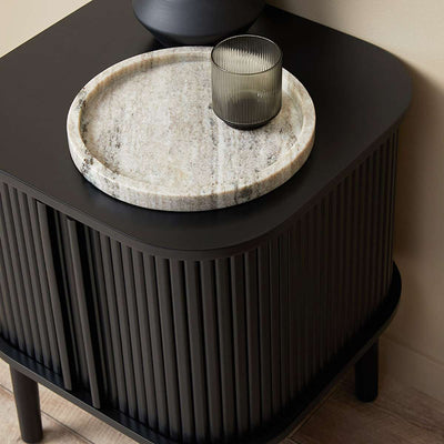 Maeve Bedside Table - Black