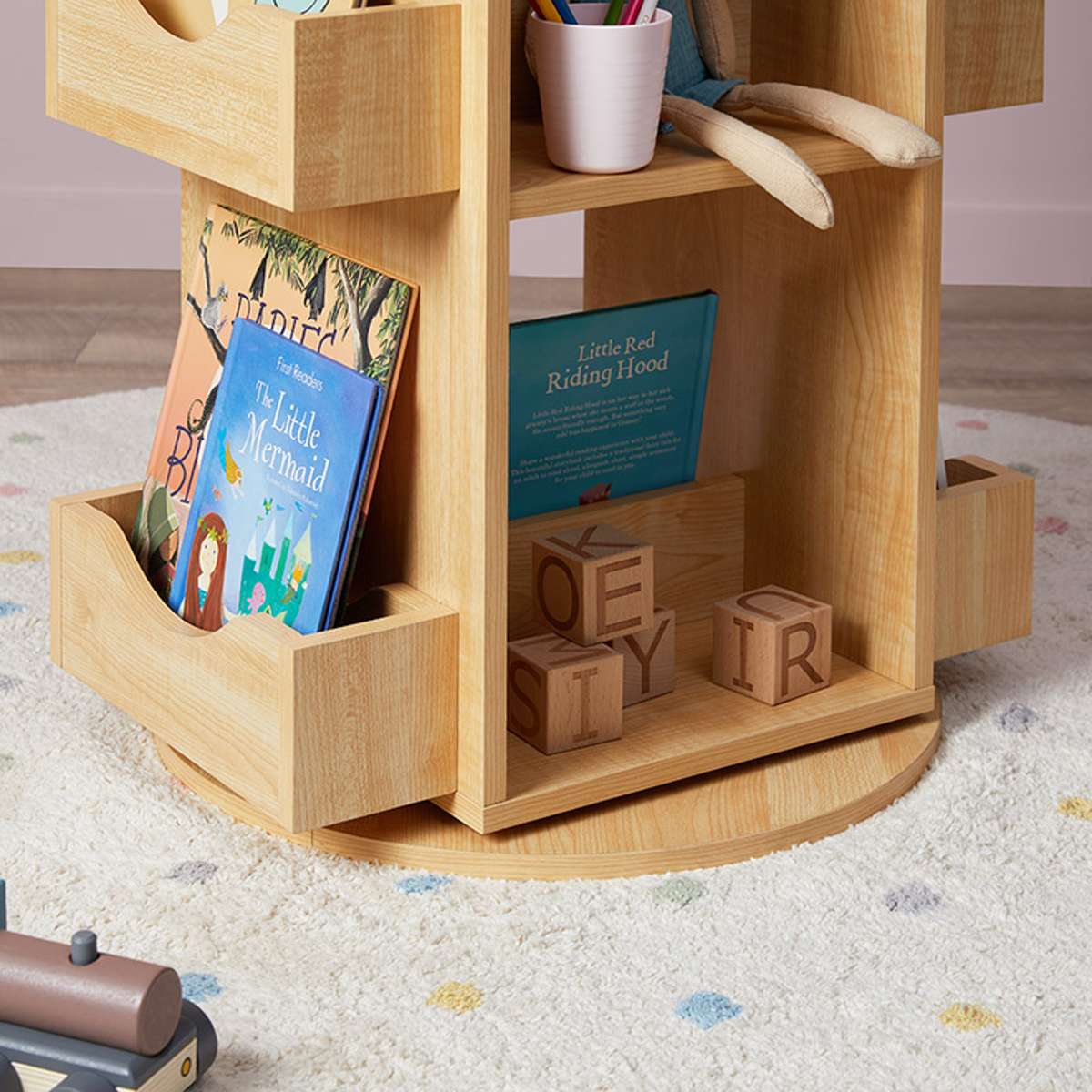 Theo Rotating Bookshelf