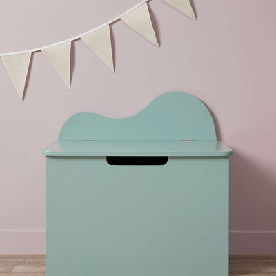 Pebble Toy Box - Sage Green