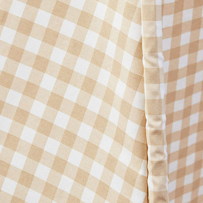 Henley Teepee - Beige Gingham