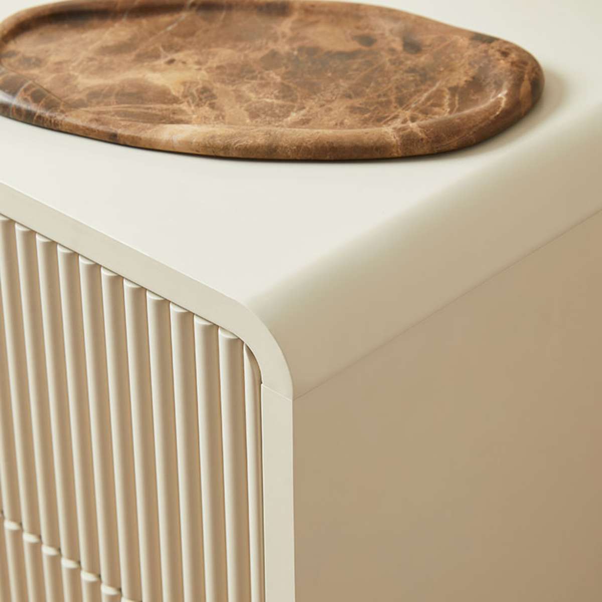 Majorca Bedside Table - Beige