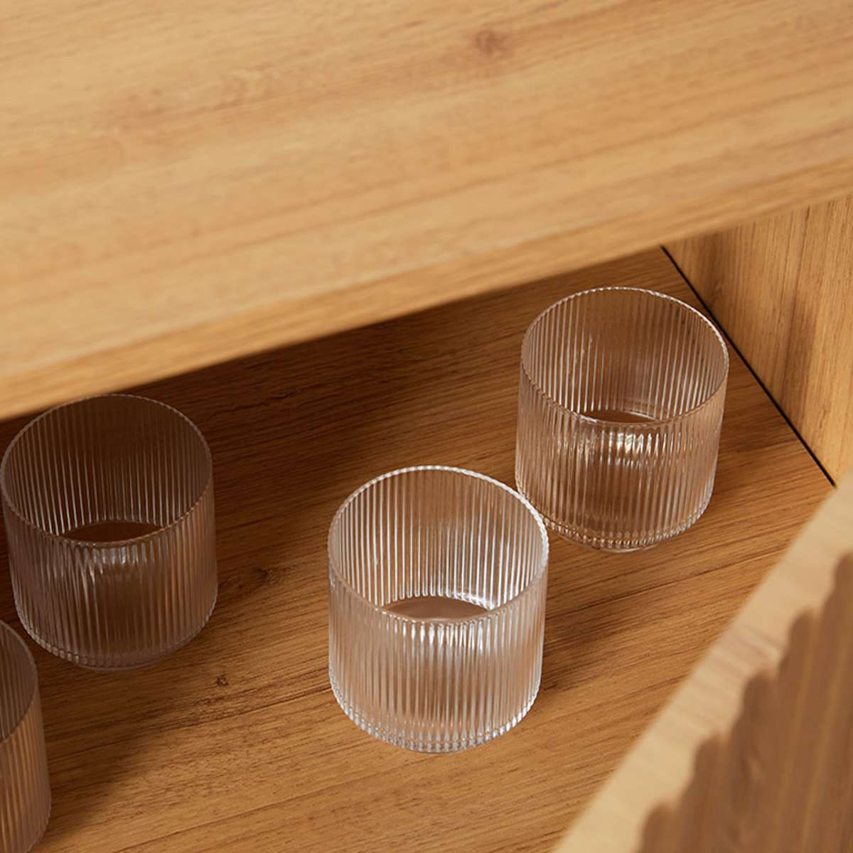 Deven Ball Feet Buffet - Natural