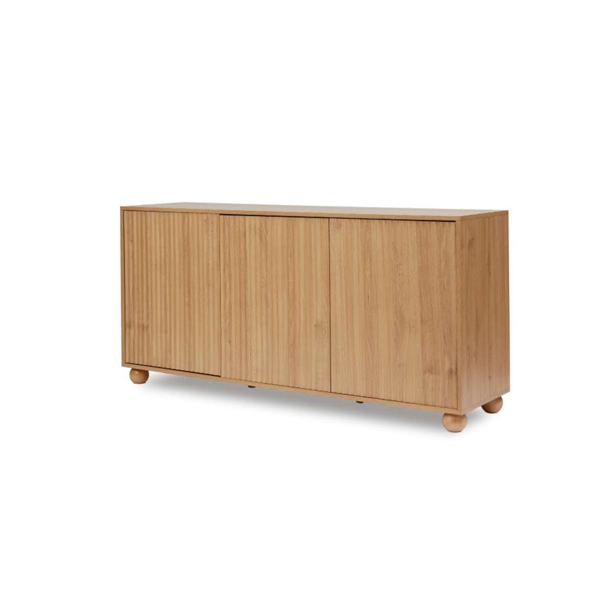 Deven Ball Feet Buffet - Natural