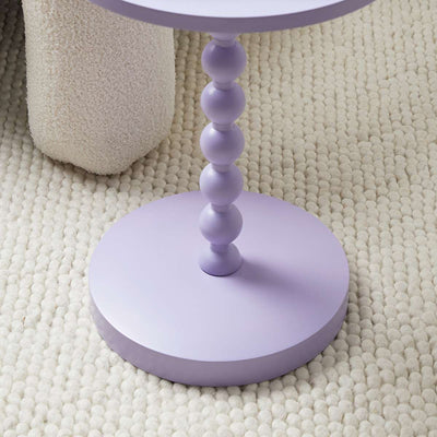 Bobbin Side Table - Lilac