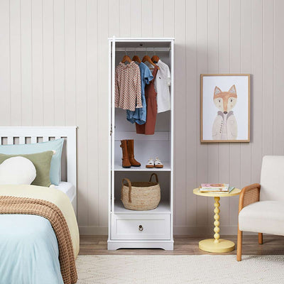 Hamptons Wardrobe - One Door