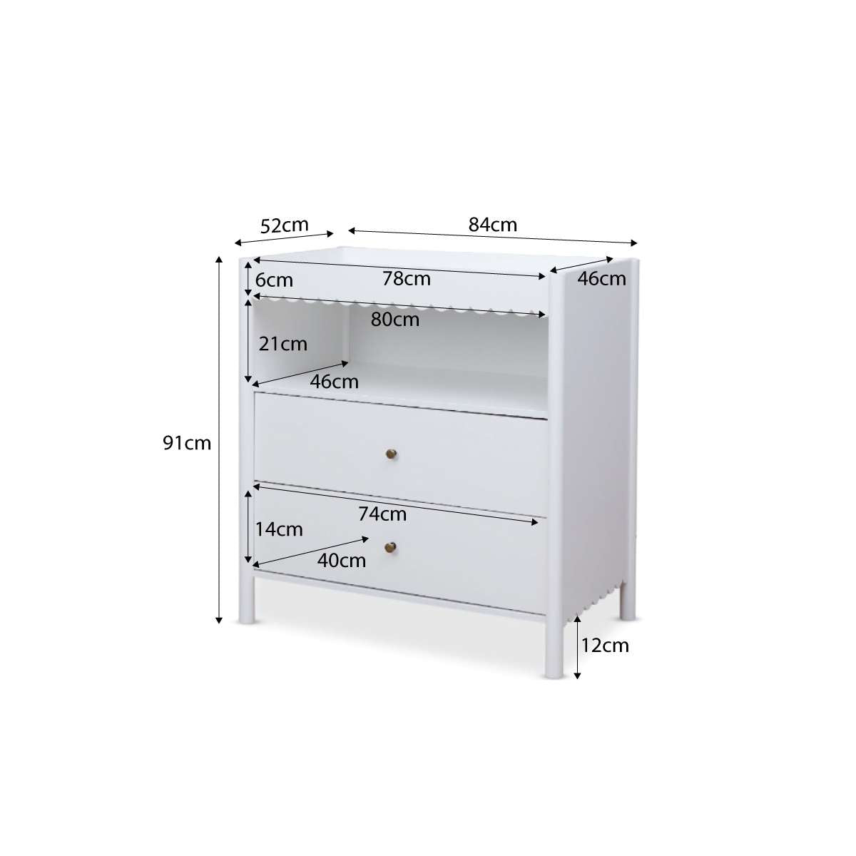 Maisie Five Piece Nursery Furniture Set