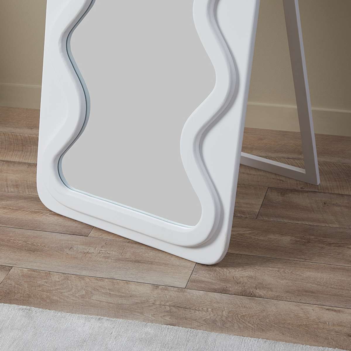 Squiggle Solid Wood Mirror