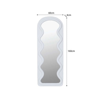 Squiggle Solid Wood Mirror