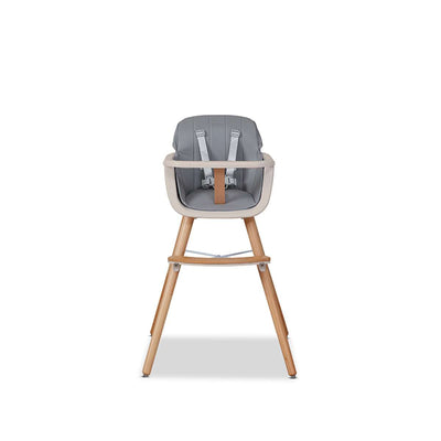 Jenson Natural Highchair - Grey