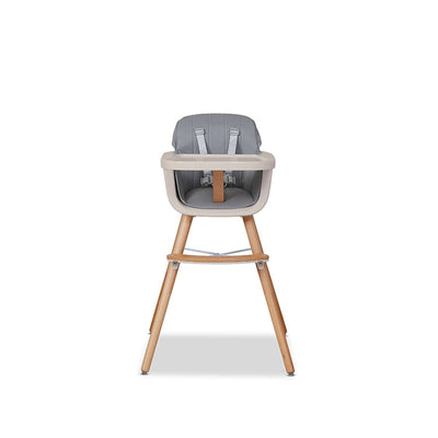 Jenson Natural Highchair - Grey