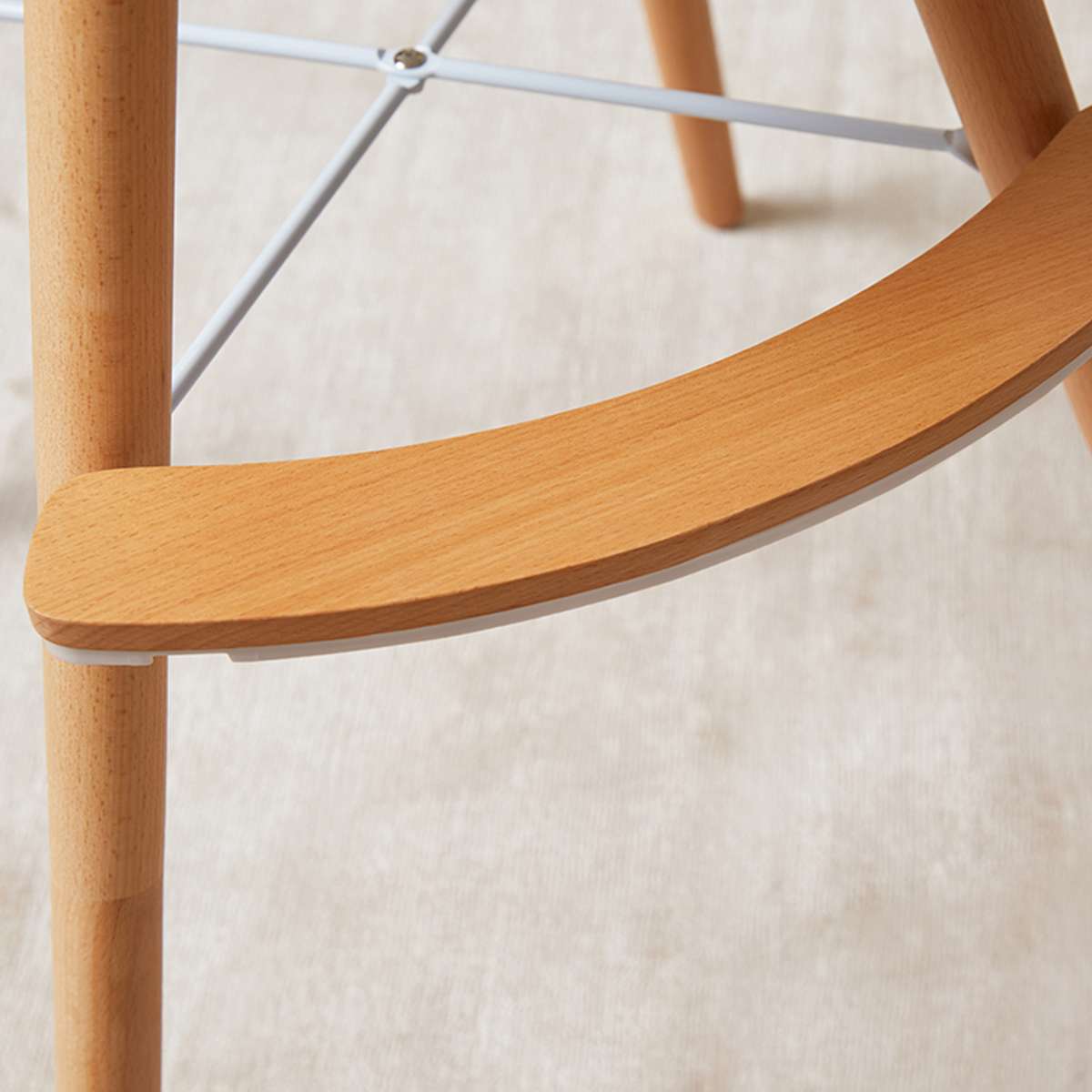 Jenson Natural Highchair - Grey