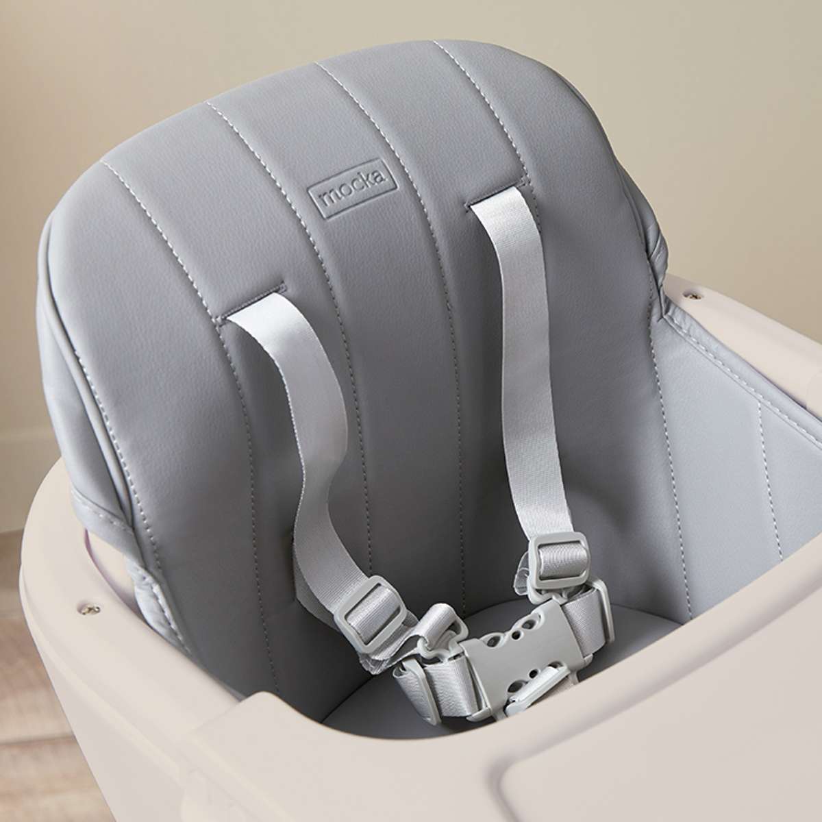 Jenson Natural Highchair - Grey