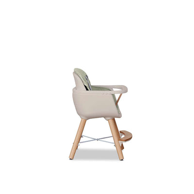 Jenson Natural Highchair - Sage Green
