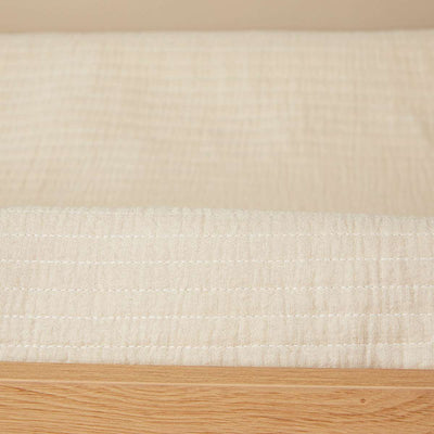 Mocka Cotton Change Mat Cover - Natural