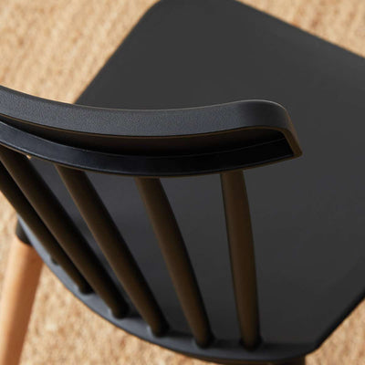 Frida Dining Chair - Set of 2 - Black